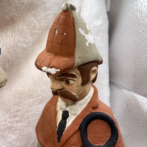 Accents Pinkerton 1993 Annual Figurine Police Sherlock Holmes With